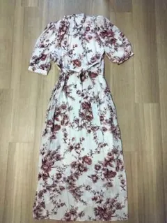 SNIDEL 花柄ワンピース
