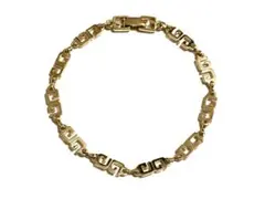 GIVENCHY ゴールド ブレスレット 刻印 vintage 美品 GG ロゴのサムネイル