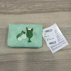 近沢レース　クリームソーダ　ミニポーチ