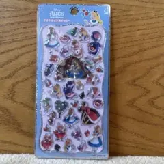 プチドロップステッカー　ALICE アリス　Disney カミオジャパン