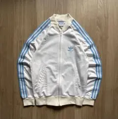 美品　80s アディダス ATP トラックジャケット ホワイト アイボリー