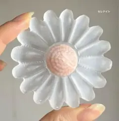 値下げ　セレナイト　フラワー　大きめ　お花　マーガレット