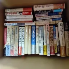芥川賞受賞作入り 小説 ジャーナリズム 古本 묶음 판매 30冊セット 定年後