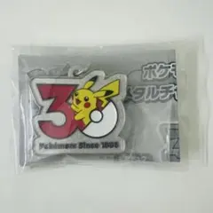 ポケットモンスター　ポケモン30周年 メタルチャーム ピカチュウ