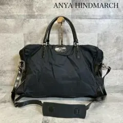 ANYA HINDMARCH 2WAY ナイロン ハンド ショルダー RG528