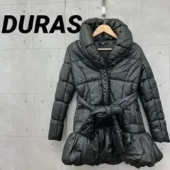 DURAS デュラス ダウンコート 中綿ジャケット ボリューム F 黒