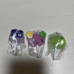 たまごっちカラフルキャンディーチャームカプセルトイ3個セット