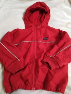 patagonia 赤 フード付きジャケット　パタゴニア