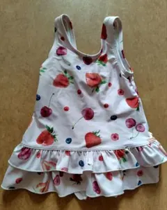 送料無料】hakka baby ハッカベビー 水着 女の子 いちご柄 SS - メルカリ