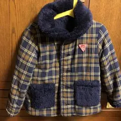 PICNIC ネイビー チェックコート