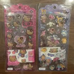 日焼けキティ　日焼けサンリオ2シートセット
