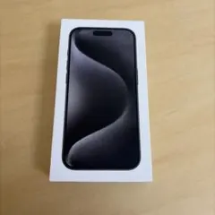 iPhone 15 Pro ブラックチタニウム 128GBのサムネイル