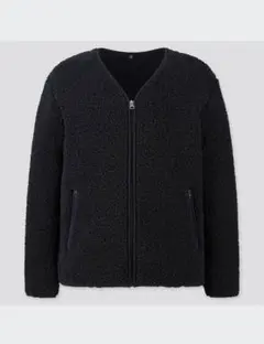 フリース カーディガン