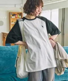 U.S. POLO ASSN. ラグランTシャツ Fサイズ
