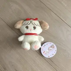 mikko いちごマスコットぬいぐるみ　スフレ