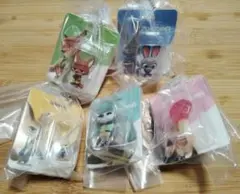 ズートピア　ブリスターチャームコレクション　5種セット