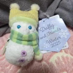 オルメル　ぬいぐるみバッジ　シークレットオブスノーウィーデイ　雪だるま