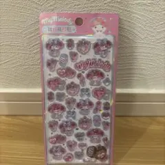 サンリオ　マイメロ　ボンボンドロップシール 立体シール シール帳　うるちゅる