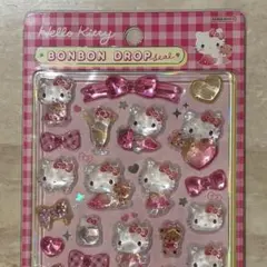 正規品 ボンボンドロップシール ハローキティ キティ サンリオ ピンク