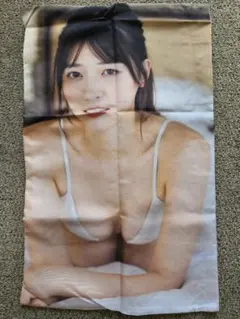 西野七瀬 抱き枕カバー 約70×45 開封済 両面同じ柄印刷