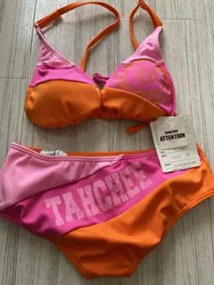 新品 TAHCHEE セパレート水着 M オレンジ ピンク adidas ナイキ