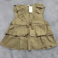 【新品タグ付】サマンサモスモス　SM2 フリルベスト