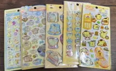 ポムポムプリン シール まとめ売り 5点 ボンボンドロップ等(正規品)