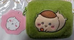 くりまんじゅう_ちいかわ ふわふわミニポーチ