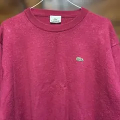 LACOSTE クルーネックニット ボルドー サイズ7