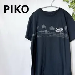 PIKO ピコ Tシャツ L 黒 サーフ Y2K 90s ハワイ レトロのサムネイル
