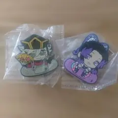 鬼滅の刃キャラばんちょうこうヘアクリップ壱 童磨&胡蝶しのぶ　2個セット