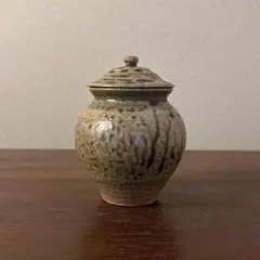 森山窯 糠釉 蓋物 河井寛次郎 民藝 - メルカリ