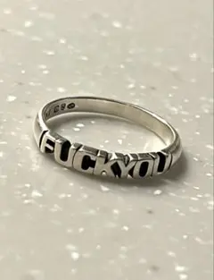 BlackWeirdos × GARNI FUCK YOU Ring