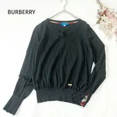 BLUELABEL CRESTBRIDGE ニット ノバチェック 38 洗えるのサムネイル