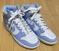 NIKEダンクハイ ホワイト/アルミニウム DD1869-107