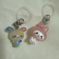 ゆるっとめじるしアクセサリー ウサハナ マイメロ セット