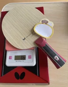 軽量 卓球ラケット 水谷隼 ZLC FL85g箱付き - メルカリ