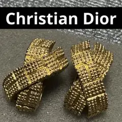 希少 クリスチャンディオール Dior アニマル カメ ビジュー ブローチ