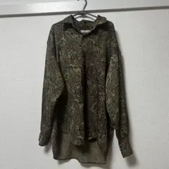 ペイズリー シャツ