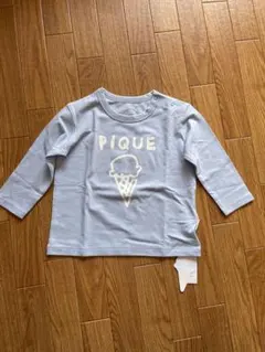 gelato pique アイスクリームプリント ロンT80cm