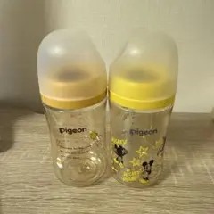 Pigeon ミッキーマウス 哺乳瓶 240ml 2本セット