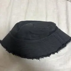フリンジエッジ ブラック バケットハット