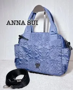 極美品★ANNA SUI アニー 2WAY ボストンバッグ ショルダーバッグのサムネイル