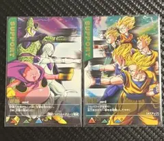 ドラゴンボールZⅠデータカードダス 金レア2枚セット