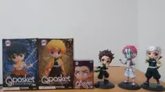 鬼滅の刃　フィギュア　Qposket 　キューポスケット　6個セット