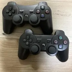 PS3 ワイヤレスコントローラー　ブラック　　互換品　動作確認済