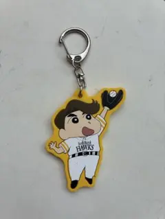 福岡ソフトバンクホークス クレヨンしんちゃん　周東 キーホルダー