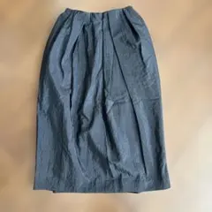 ミラオーウェン　ロングスカート ブラック