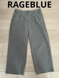 RAGEBLUE レイジーブルー パンツ スラックス グレー ズボン