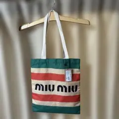 MlU MlU カラフルノベルティトートバッグ　新品のサムネイル